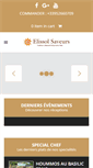 Mobile Screenshot of elissolsaveurs.com